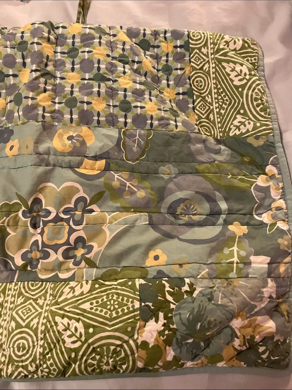 Pottery barn standard Kantha quilt pillow sham cover 2008